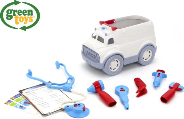 Green Toys Ambulance s lékařskými nástroji