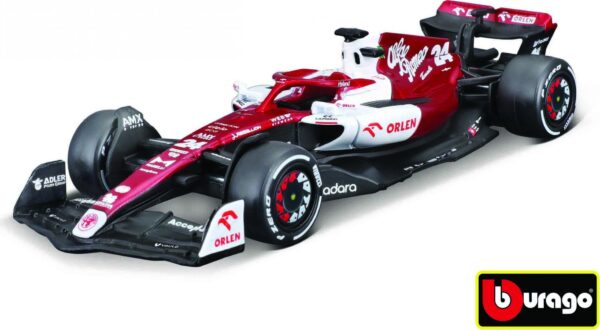 Bburago měřítko 1:43 Formula F1 Alfa Romeo Orlen C42 (2022) nr.24 Zhou Guanyu