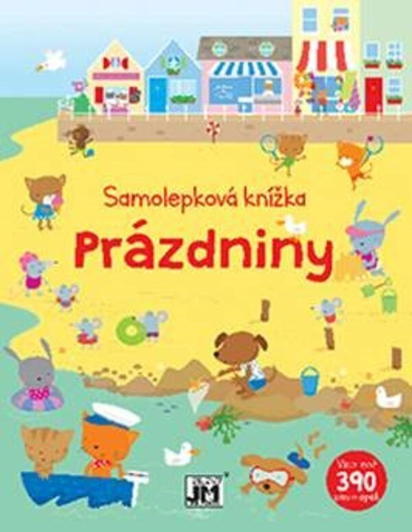 Prázdniny - velká samolepková knížka