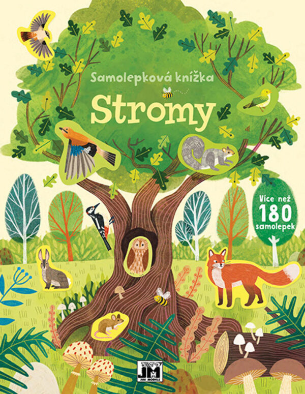 Stromy - samolepková knížka