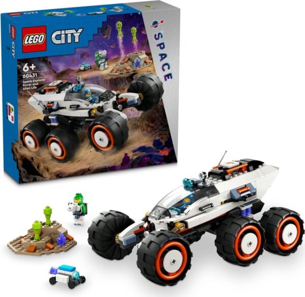 LEGO® City 60431 Průzkumné vesmírné vozidlo a mimozemský život