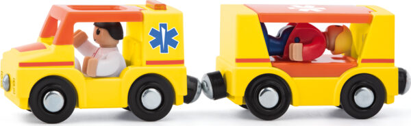 Woody Autíčka k dráze - Ambulance