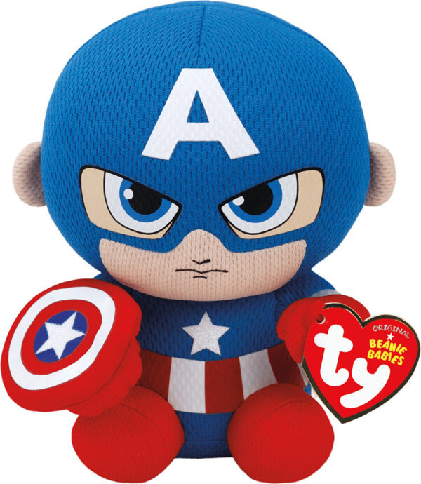 Beanie Babies Marvel CAPTAIN AMERICA