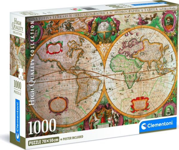 Clementoni Puzzle 1000 Old map