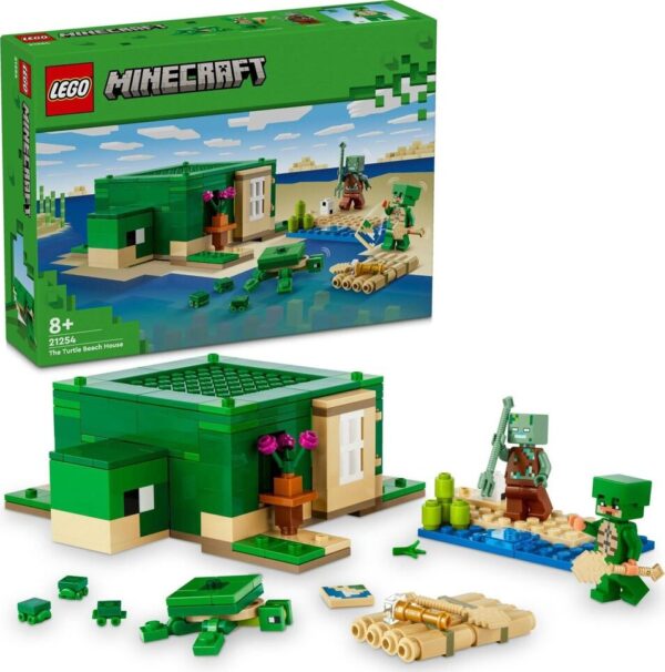 LEGO® Minecraft® 21254 Želví domek na pláži