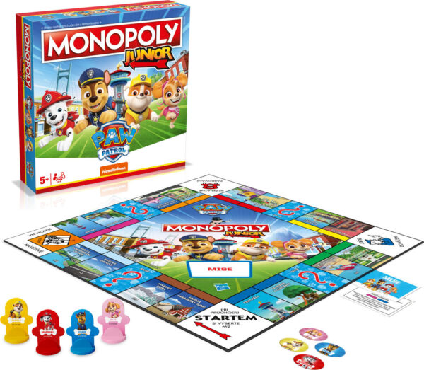 Monopoly Junior Paw Patrol CZ