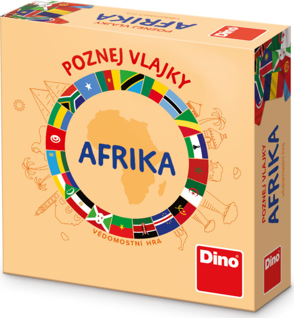 POZNEJ VLAJKY AFRIKA Cestovní hra