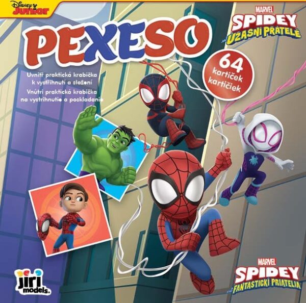 Pexeso v sešitu Spidey