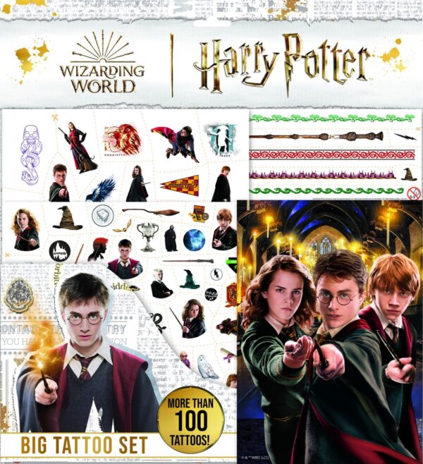 Velký set s tetováním Harry Potter