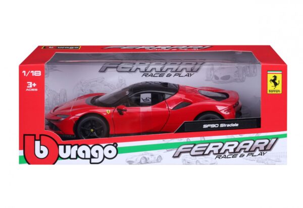 Bburago 1:18 Ferrari SF90 Stradale Red