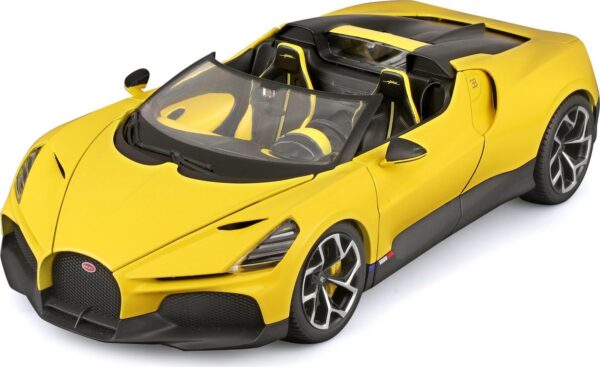 Bburago 1:18 TOP - Bugatti Mistral - Yellow