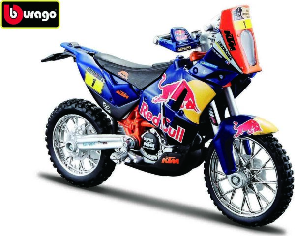 Bburago 1:18 WRB KTM CYCLE - KTM 450 Rally (Dakar Rally)