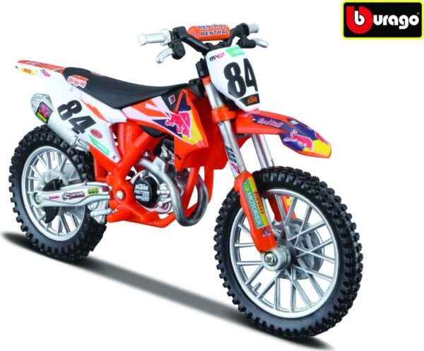 Bburago 1:18 WRB KTM CYCLE - KTM 450 SX-F Factory Edition (2018)