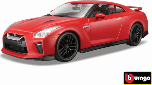 Bburago 1:24 Nissan GT-R Red