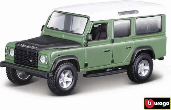 Bburago 1:32 Land Rover Defender 110 - hnědá