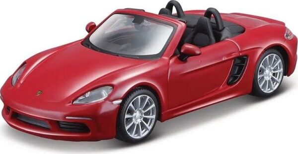 Bburago 1:32 - Porsche 718 Boxster - Dark Red