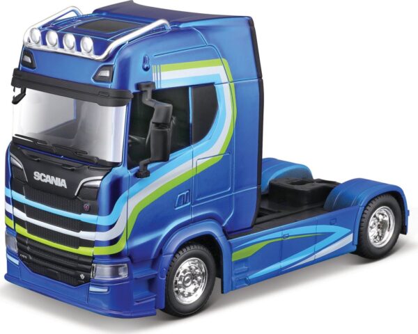 Bburago 1:43 Haulers Custom Cabs Scania 770S Blue