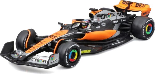 Bburago 1:43 RACE Formula F1 - McLaren F1 Team MCL60 (2023) #81 (Daniel Ricciardo)