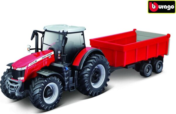 Bburago 1:50 Farm Traktor Massey FERGUSSON 8740S