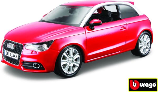 Bburago Audi A1 červená 1:24