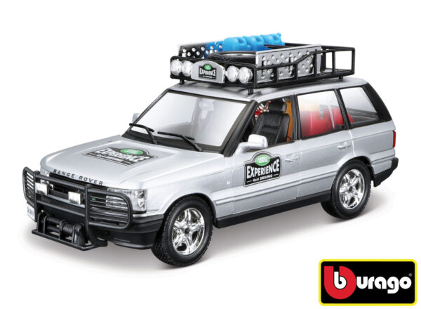 Bburago Range Rover stříbrná 1:24