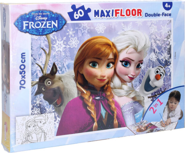 Frozen Puzzle Maxi 60 Elsa a Anna 70x50 cm 2v1