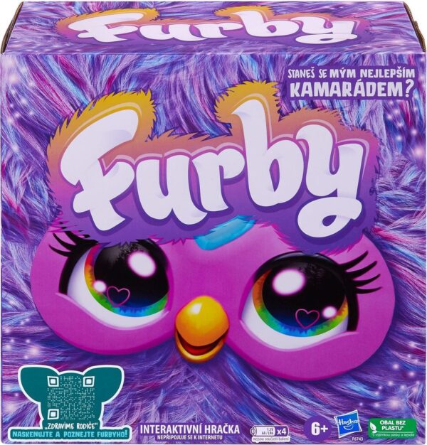 HASBRO - Furby fialový CZ verze