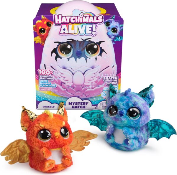 HATCHIMALS LÍHNOUCÍ SE INTERAKTIVNÍ ZVÍŘÁTKO DRÁČEK