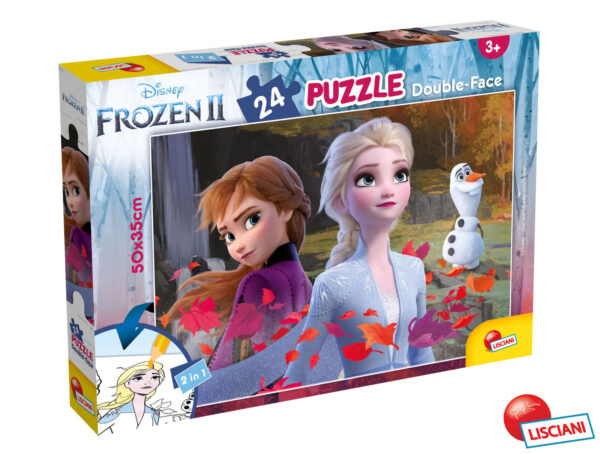 Lisciani Frozen Puzzle Double-Face 24 dílků