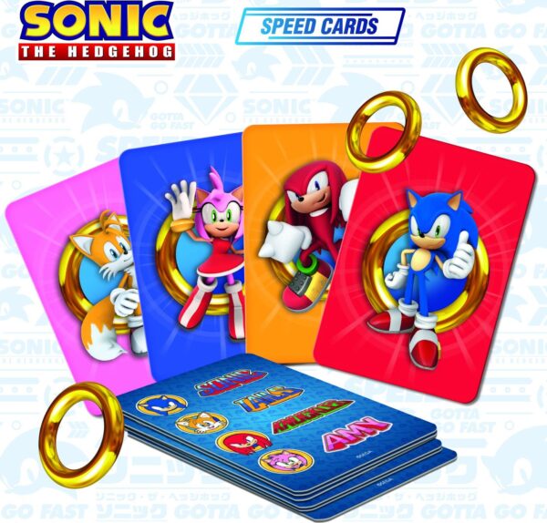 Lisciani Sonic Speed Card karetní hra 2-4 hráči