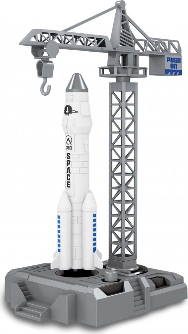 Raketa s odpalovací plošinou 17