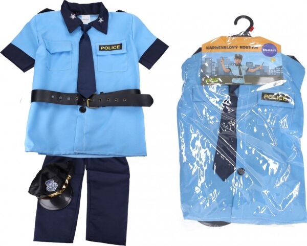 Set karneval - policista 110-120 cm