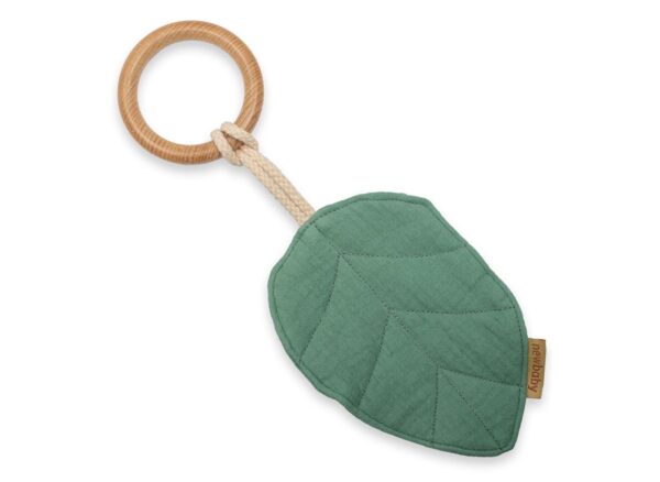 Kousátko s listy New Baby Leaf mint