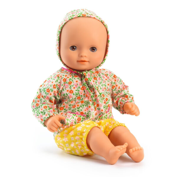 Baby Pomea - panenka Flora se stylovým oblečkem Petit Pan