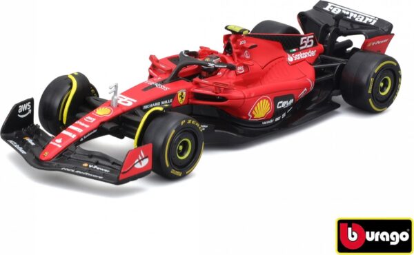 Bburago 1:43 Formule F1 Ferrari Scuderia SF-23 (2023) nr.55 Carlos Sainz s řidičem