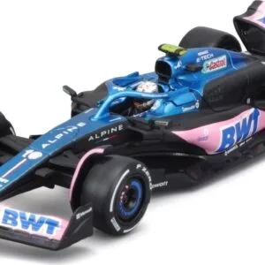 Bburago 1:43 RACE Formula F1 - BWT Alpine F1 Team A523 (2023) #10 (Pierre Gasly)