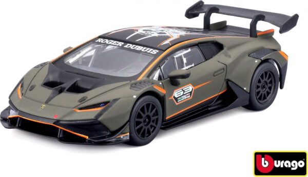 Bburago 1:43 Racing Lamborghini Huracan Super Trofeo EVO2 in decorative box