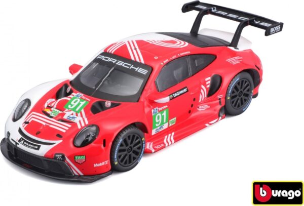 Bburago 1:43 Racing Porsche 911 RSR LM 2020 in decorative box