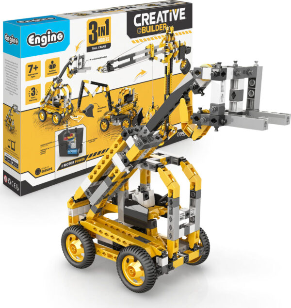 ENGINO Stavebnice CREATIVE BUILDER set Stavebních strojů