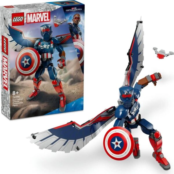 LEGO® Marvel 76296 Sestavitelná figurka: Nový Kapitán Amerika