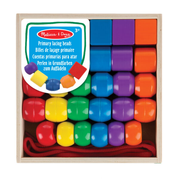 Melissa & Doug - Výuková hračka - navlékání pro nejmenší