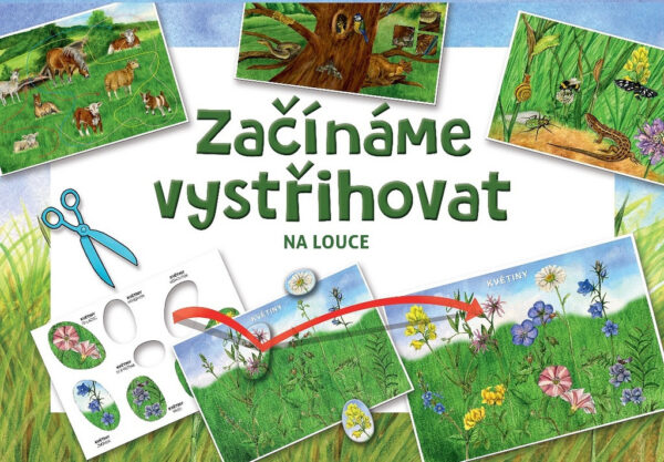 Začínáme vystřihovat - Na louce