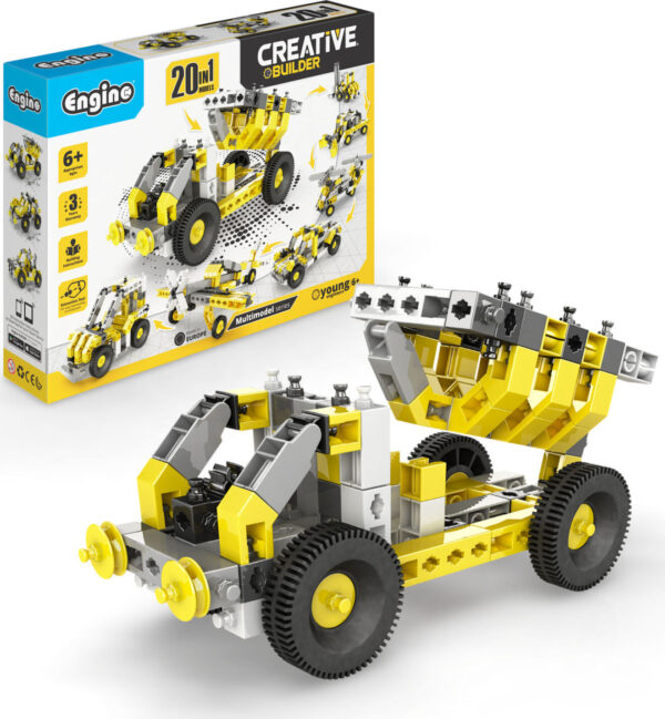 ENGINO Stavebnice CREATIVE BUILDER Multimodel set 20v1